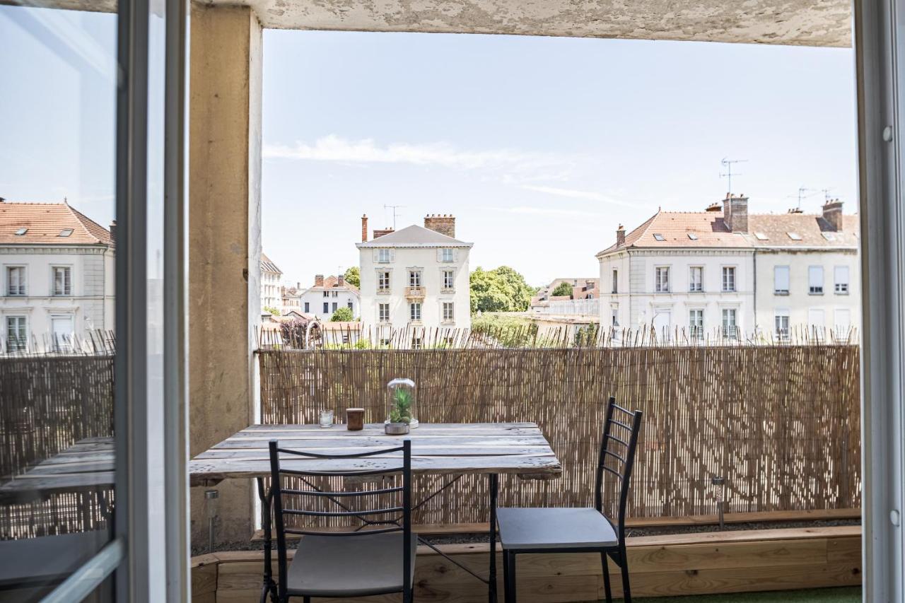 Studio De La Seine - Balcon - Hypercentre - Parking Inclus Apartment Troyes Bagian luar foto